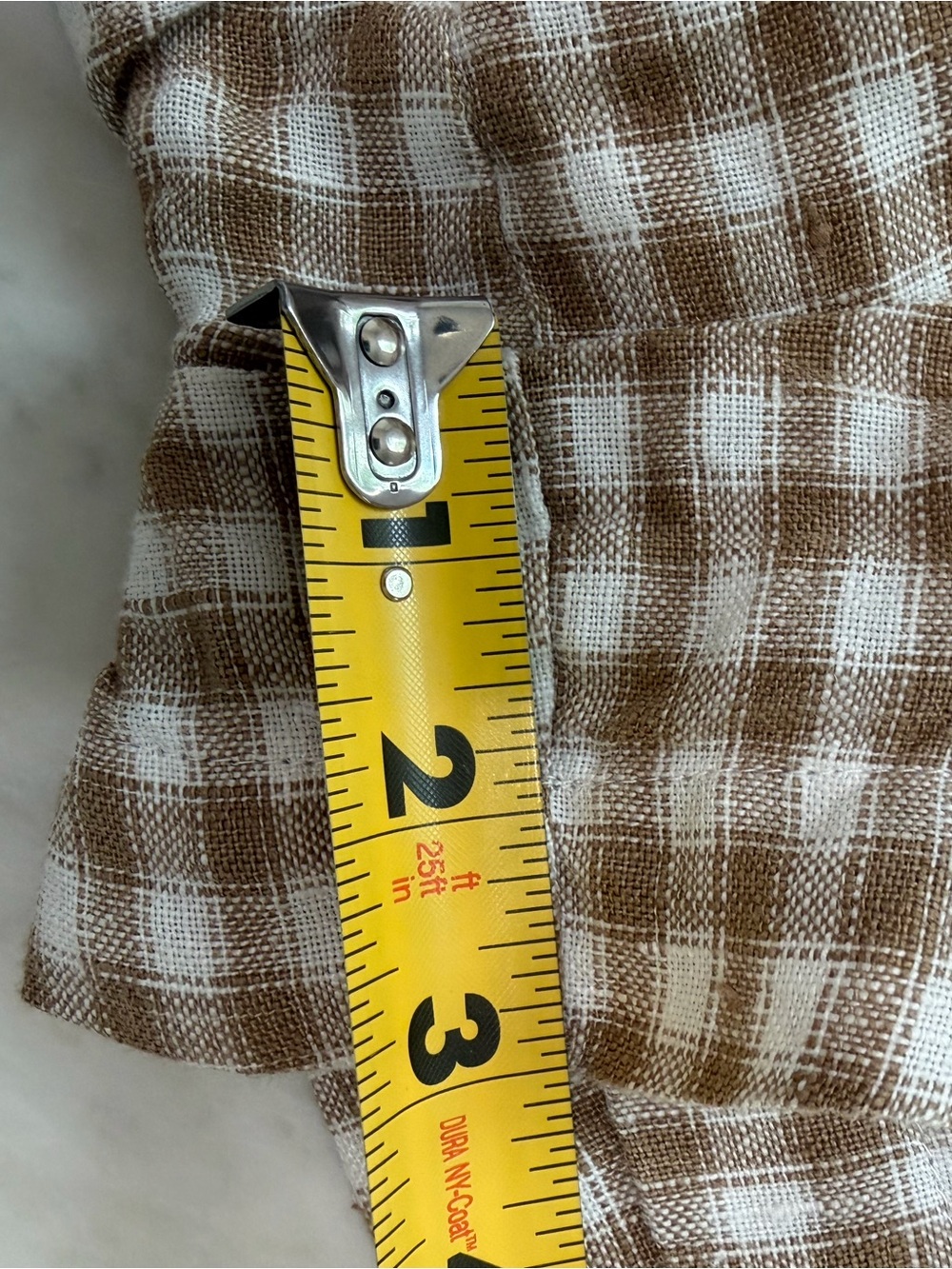 Reformation Mila Linen Gingham Shorts - Picture 5 of 6